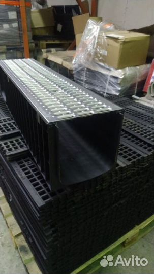 Лоток водоотводный бетонный, пластиковый