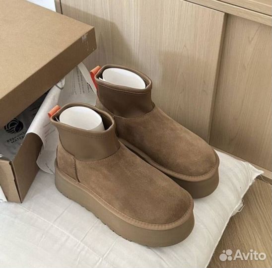 Угги UGG Classic Mini Dipper Chestnut