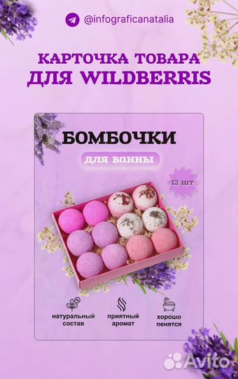 Инфографика для маркетплейс