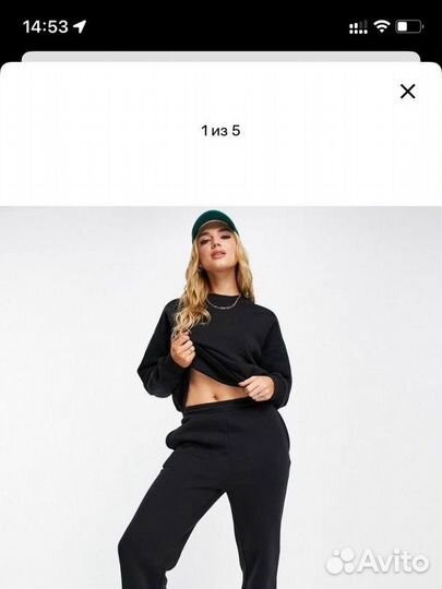 ASOS Костюм утепленный на флисе 44-46