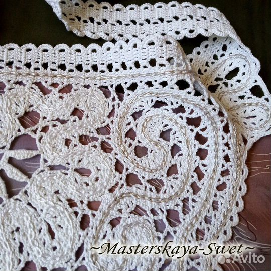 Косынка Бандана Бактус кружево Платок в храм