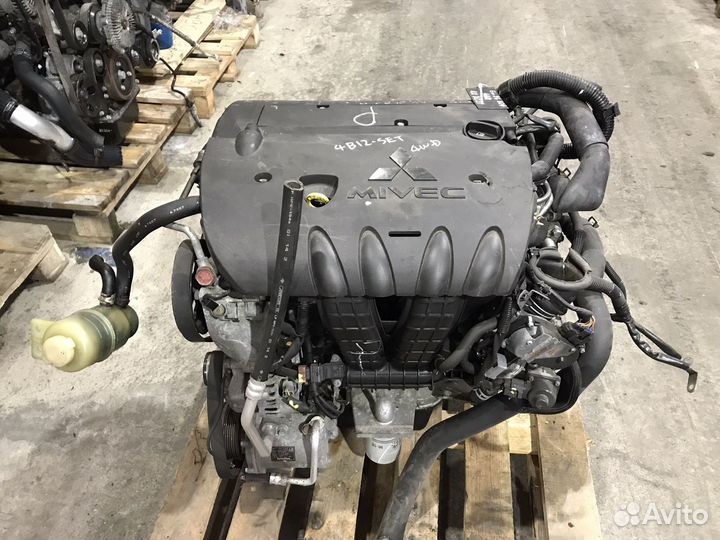 Двигатель из Японии 4B12 контракт для Мitsubishi L