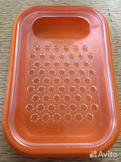 Терка двойная пластиковая для детского питания