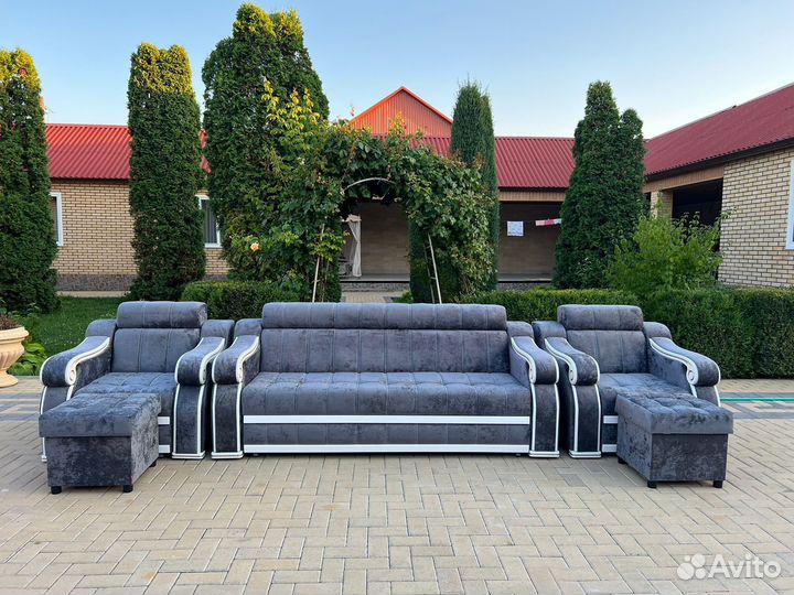 Мягкая мебель / Диваны / Кресала / Мягкая тройка