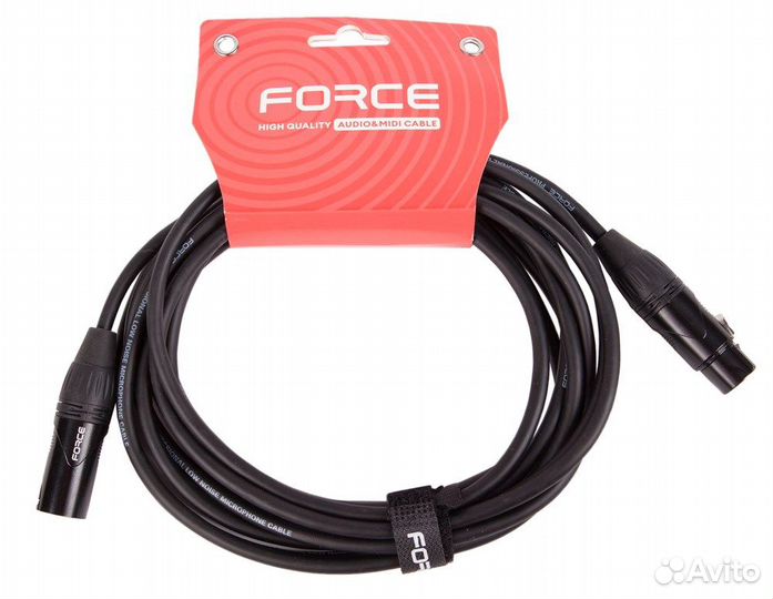 Force FMC-06/4,5 - Шнур микрофонный XLR (F) -XLR