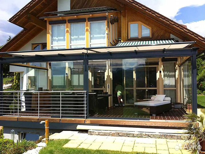 Безрамное остекление