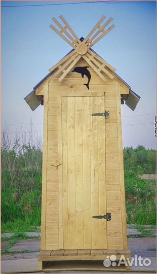 Уличный туалет домик с установкой JBS