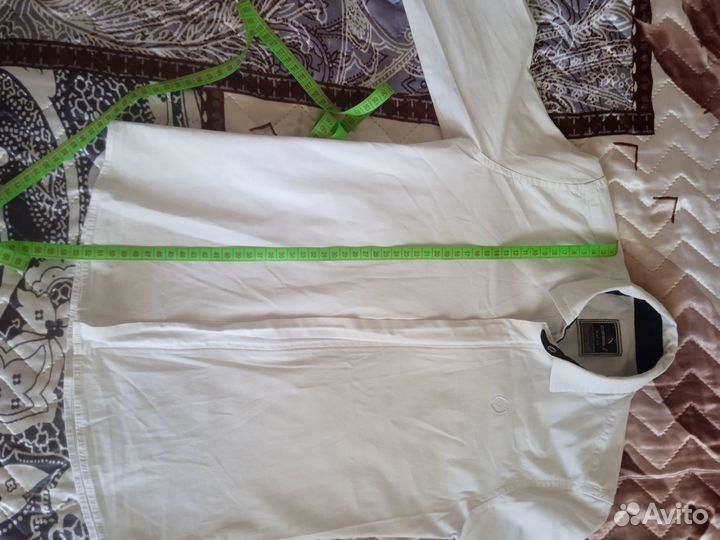 Рубашка школьная длинный рукав на молнии Турция