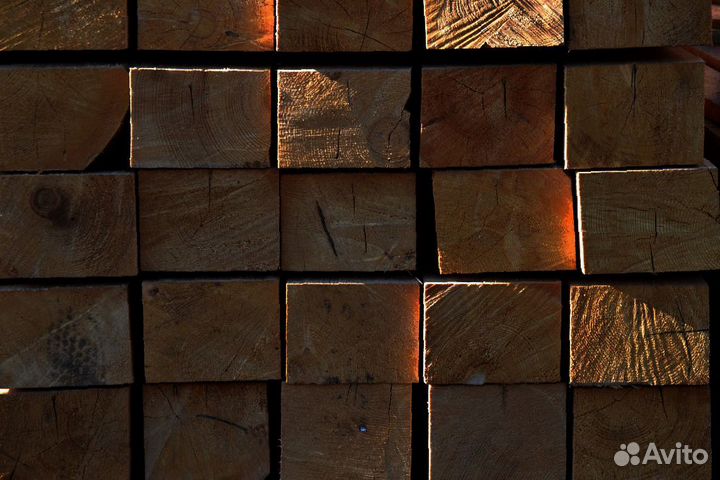 Долговечный брус из лиственницы