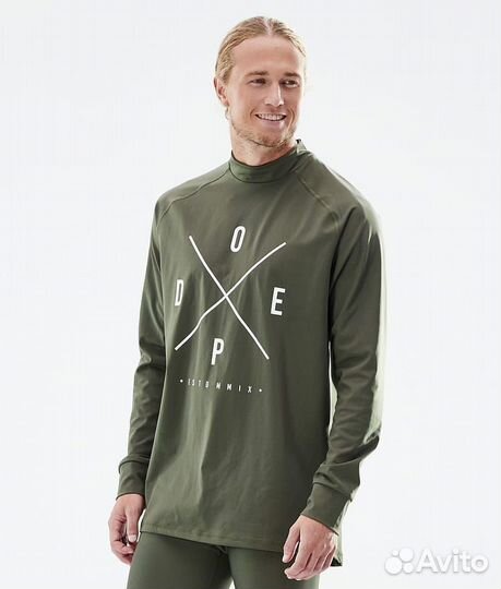 Термобелье мужское Dopesnow Snuggle Olive Green M