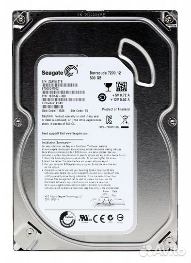 500гб Seagate