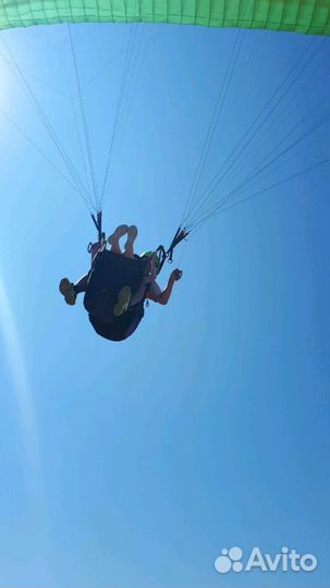 Полёт на параплане