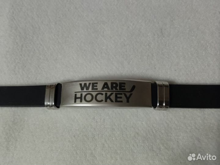 Браслет CCM We are hockey мерч Новый