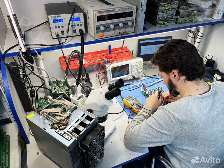 Ремонт асиков Antminer