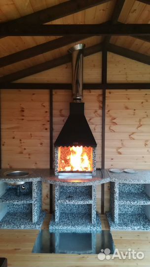 Модульные печи барбекю