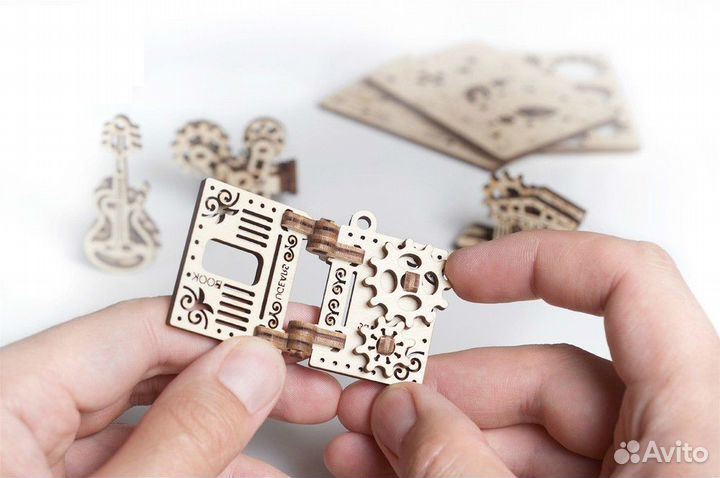 Фиджеты Творчество (4 шт.) (Ugears)