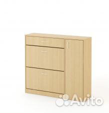 Обувница с дверью