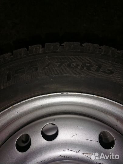 Зимние колеса r13 на Dewo matiz 155 70 r13 Hankook