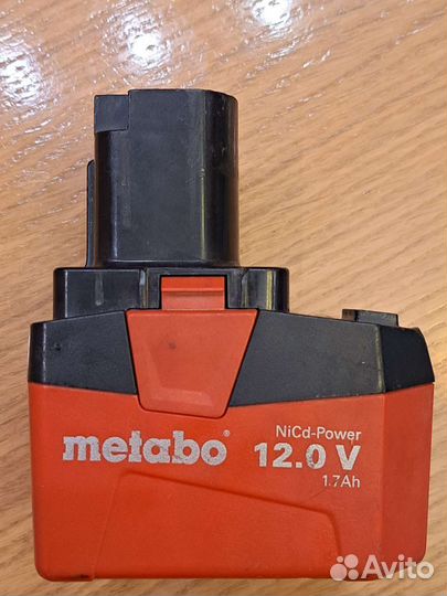 Аккумулятор для шуруповерта metabo