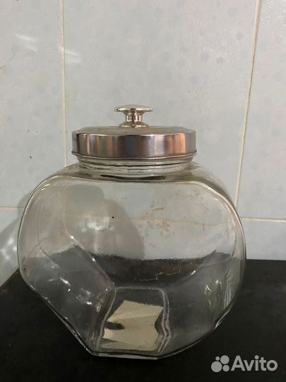 Банки для сыпучих продуктов стекло