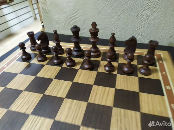 Шахматы Рапид дубовые