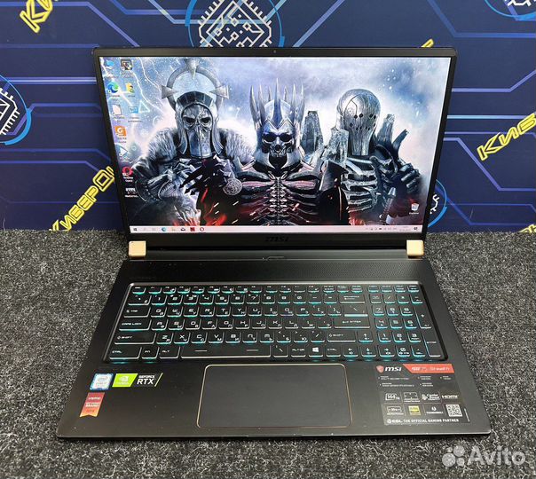 MSI MS-17G1 (i7-9750H, 16GB, SSD480, RTX 2070 8GB)