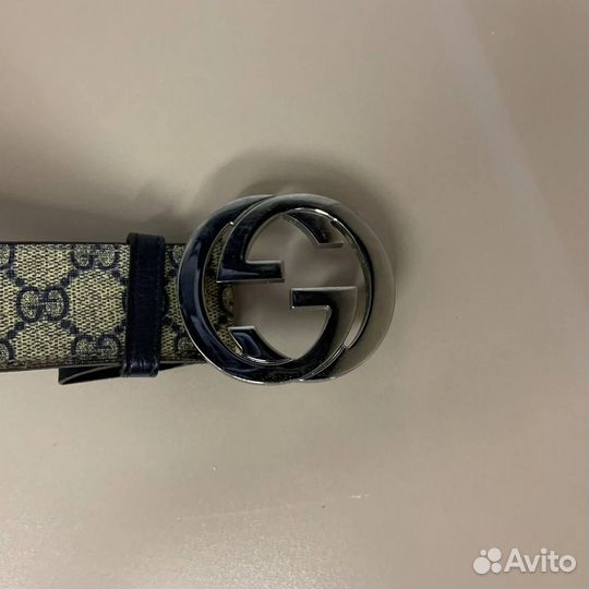 Gucci gg supreme ремень