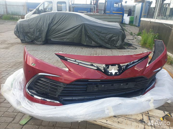 Бампер передний и задний toyota camry 2021