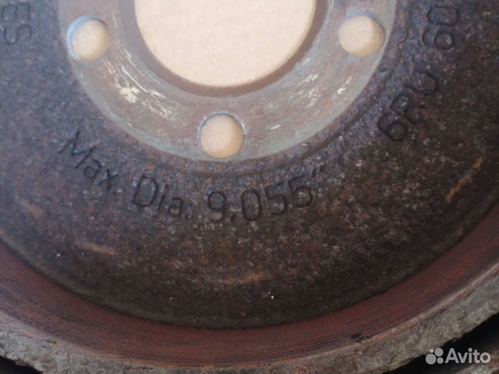 Барабаны тормозные на polo