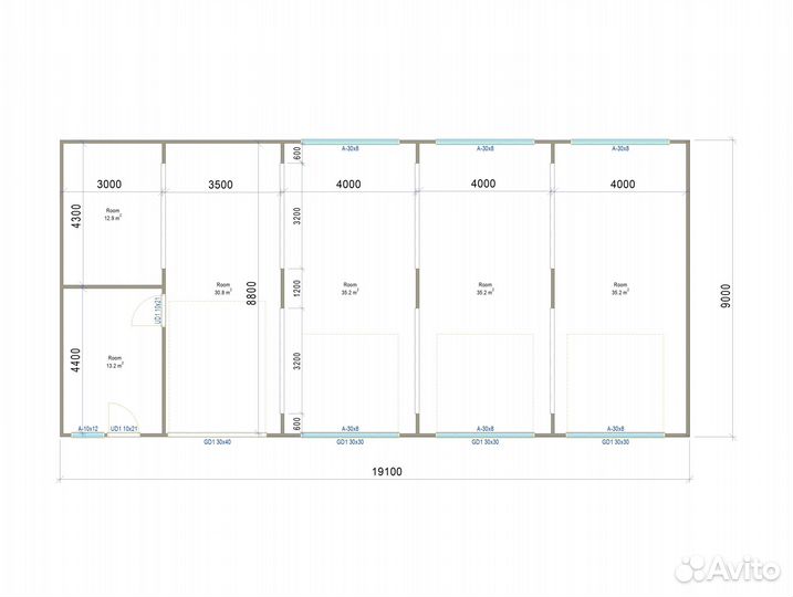 Лстк каркас сто на 4 поста (напрмую с завода)