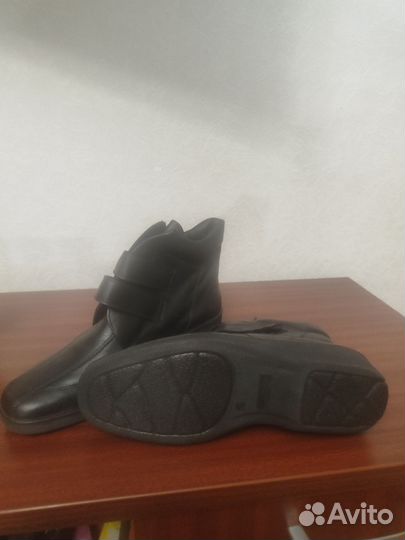 Полусапожки женские натуральная кожа 42 размер