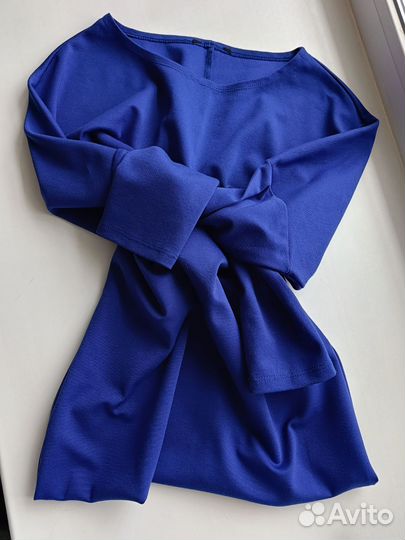 Платье синее 42-44