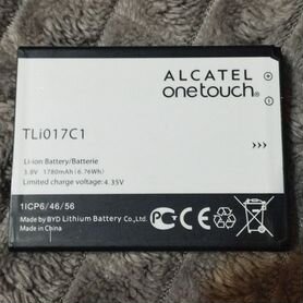 Аккумулятор Alcatel TLi017C1