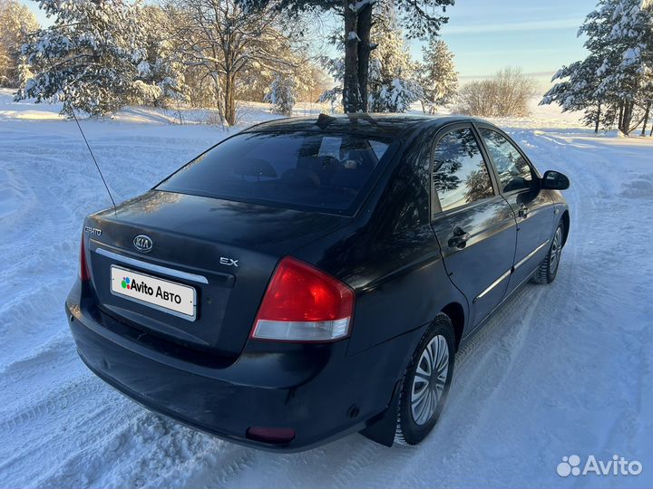 Kia Cerato 1.6 МТ, 2007, 378 340 км