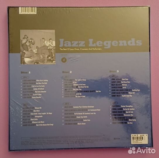 VA - Jazz Legends (3LP BOX) 3x12 /2023/Mint