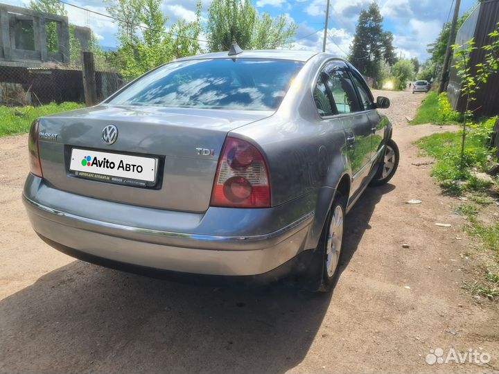 Volkswagen Passat 1.9 AT, 2001, 360 000 км