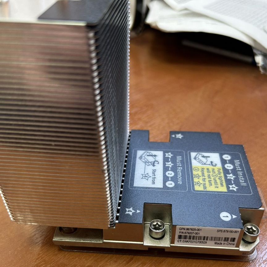 [879207-001] Радиатор Hp867625-001 Ml350 G10