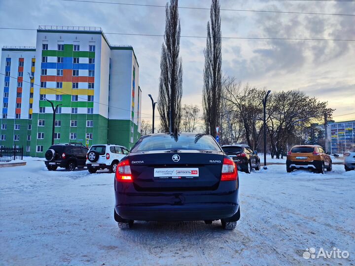 Skoda Rapid 1.2 МТ, 2015, 116 298 км