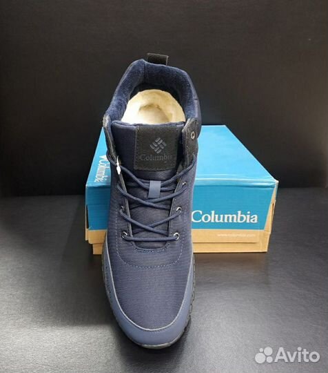 Зимние кроссовки Columbia 44-50 артикул 01 синий