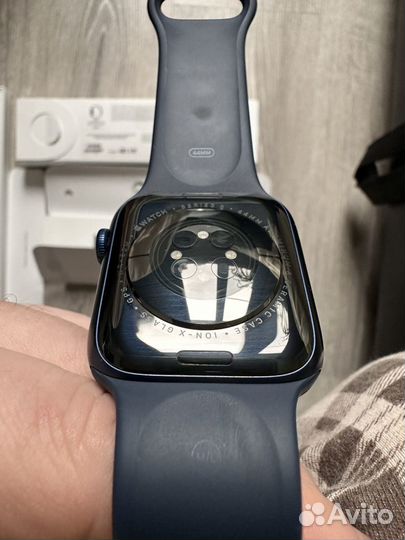 Часы apple watch 6 44 mm Blue Deep Navy