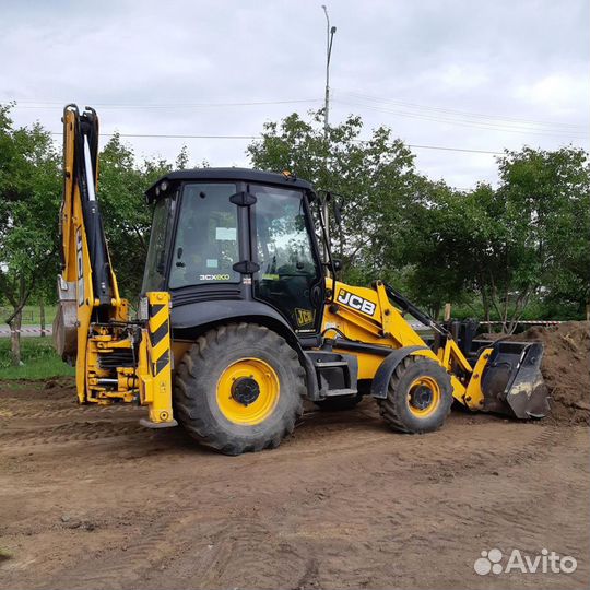 Услуги экскаватора погрузчика JCB