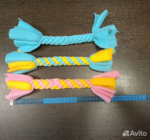 Игрушки для собак из флиса