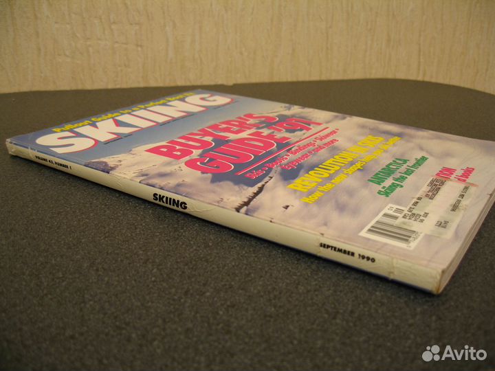 Журналы Skiing о горных лыжах 1990 год
