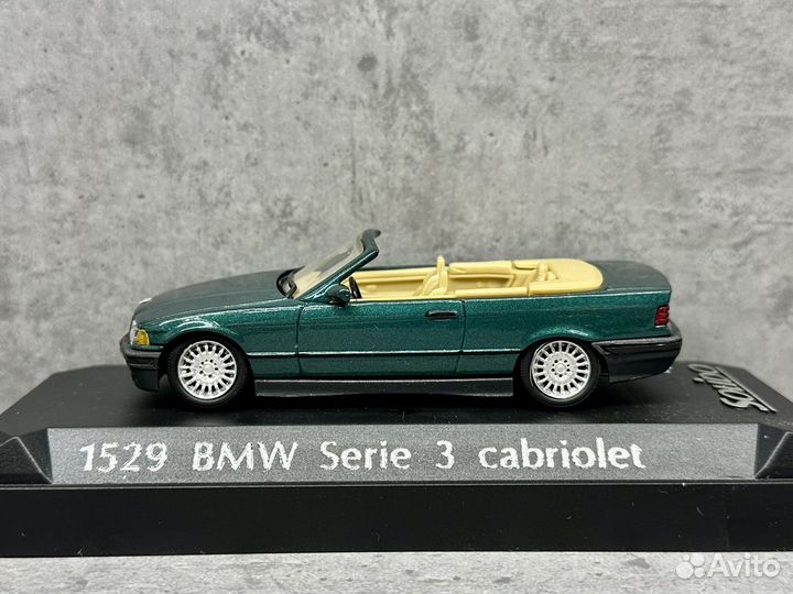 Модель автомобиля BMW E36 кабриолет 1:43 Solido