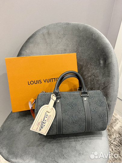 Сумка Louis Vuitton Keepall Denim 25