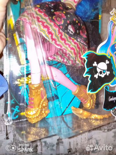 Monster High Гуллиопа Джелингтон Кораблекрушение
