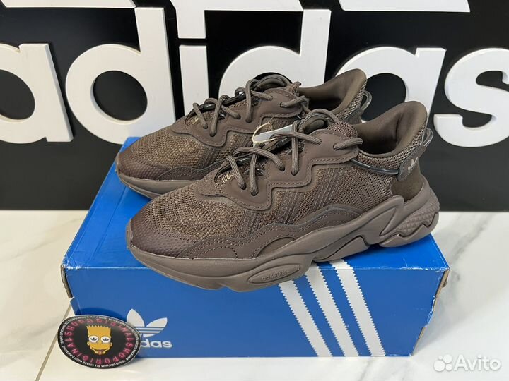 Кроссовки adidas ozweego brown оригинал новые