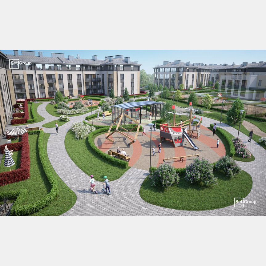 1-к. квартира, 31,7 м², 3/4 эт.