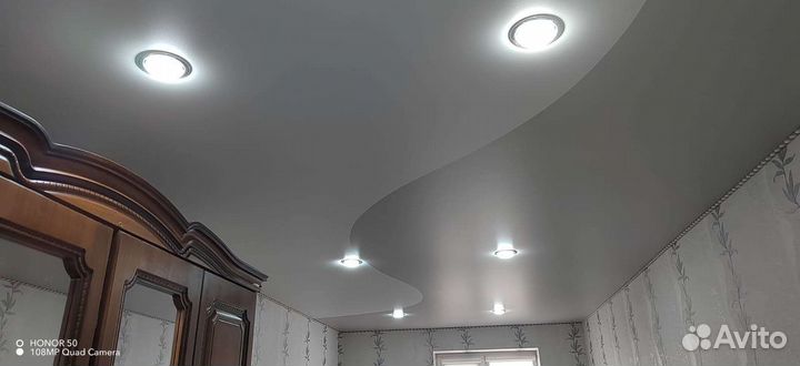 Натяжные потолки