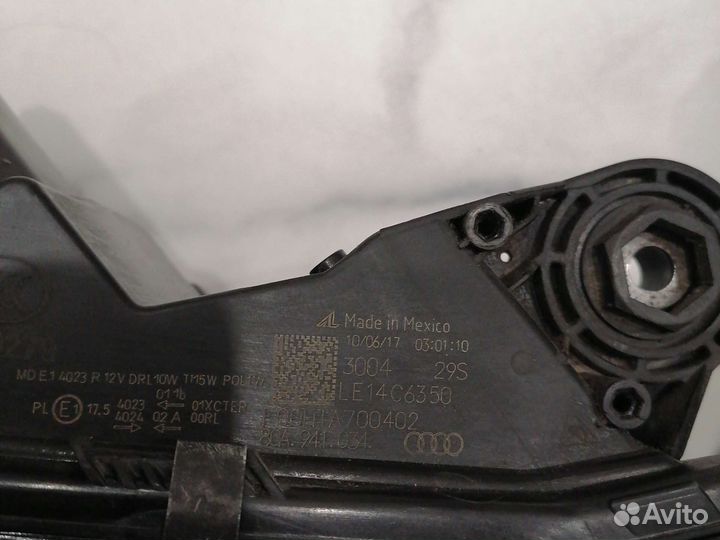 Фары ауди ку5 Audi Q5 FY 2016 - 2020